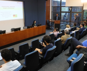 Encontro do Serviço Alemão de Intercâmbio Acadêmico com os ex-bolsistas do DF. 31/10/2025 Foto: Beto Monteiro/Ascom UnB